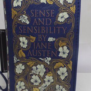 JANE AUSTEN Sense and Sensibility Book Wallet Wristlet NEW!